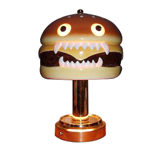 MEDICOM TOY - UNDERCOVER HAMBURGER LAMP ハンバーガーランプの+